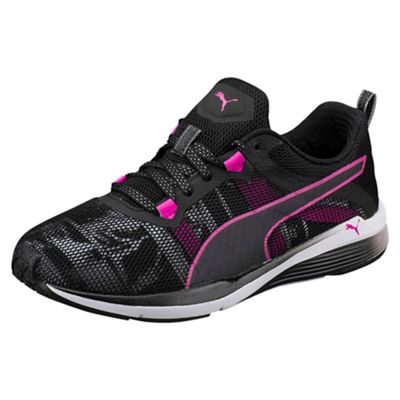 Black and pink Pulse Ignite XT Swan Wn trainers